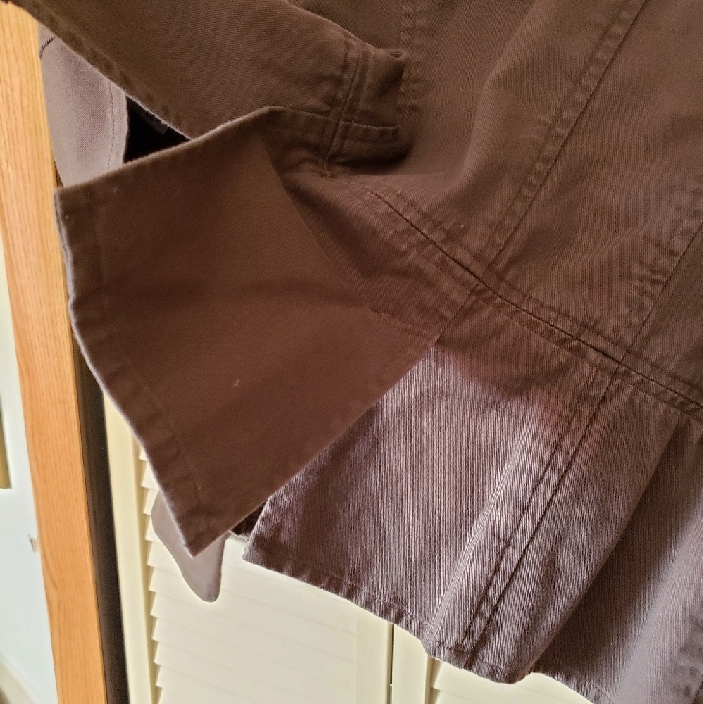 Mossimo army green military double breast jacket - Picture 7 of 7